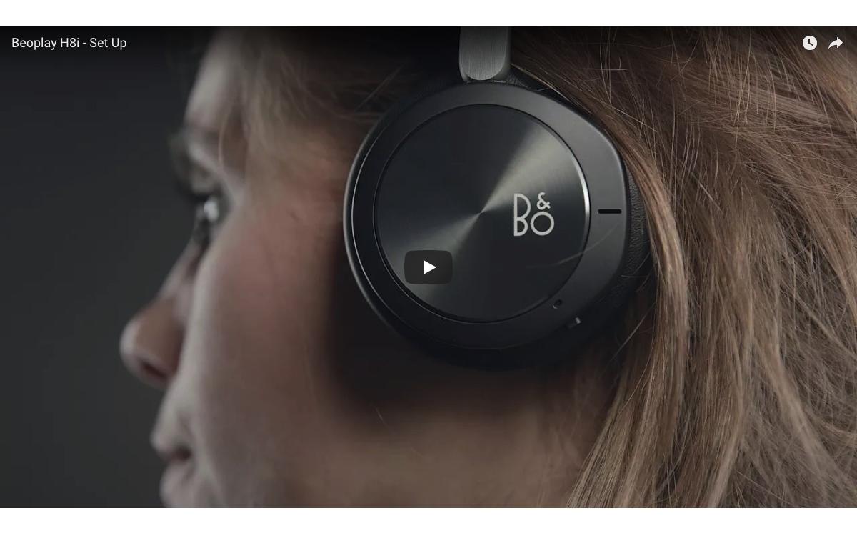 Beoplay H8i Setup and Operate controls